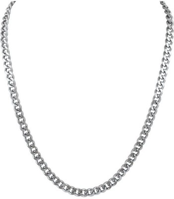 Diano dimzi Silver Plated Stainless Steel Chain