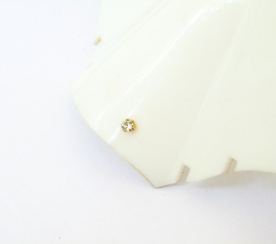 fashion2021 Crystal Gold-plated Plated Brass Nose Stud