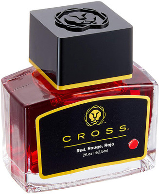 CROSS FOUNTAIN PEN INK RED – 62.5ML BOTTLE Ink Bottle(Ink Color - Red)