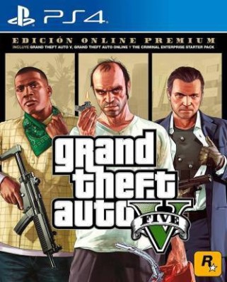 Grand Theft Auto V (Premium Online Edition)(for PS4)