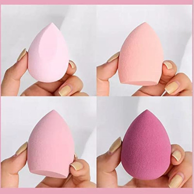 BELLA HARARO Makeup Cosmetic Puff Sponge With Storage Box (Multicolour)