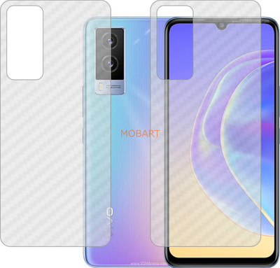 MOBART Back Screen Guard for VIVO V21E 5G V2055(Pack of 2)