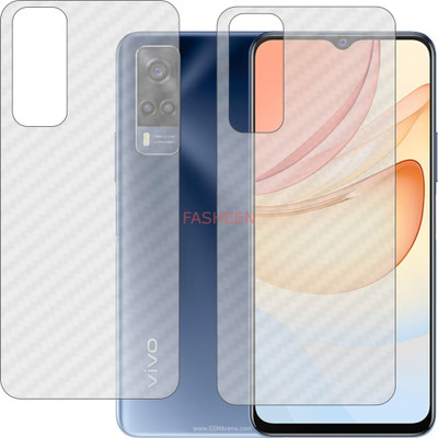 Fasheen Back Screen Guard for VIVO Y53S 4G(Pack of 2)