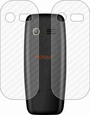 MOBART Back Screen Guard for MICROMAX X1I-2017(Pack of 2)