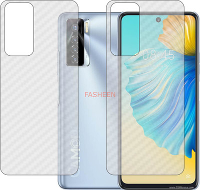 Fasheen Back Screen Guard for TECNO CAMON 17 PRO(Pack of 2)