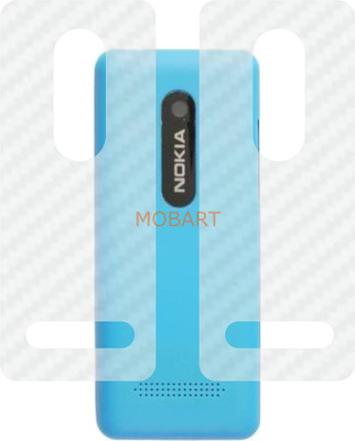 MOBART Back Screen Guard for Nokia Asha 206(Pack of 2)