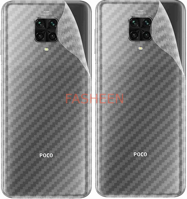 Fasheen Back Screen Guard for POCO M2 PRO(Pack of 2)