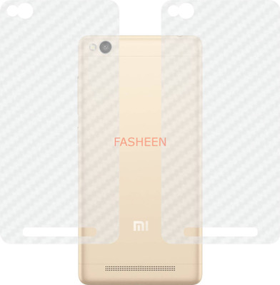 Fasheen Back Screen Guard for Mi Redmi 3S(Pack of 2)