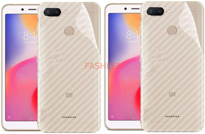 Fasheen Back Screen Guard for Mi Redmi 6(Pack of 2)