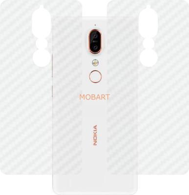 MOBART Back Screen Guard for Nokia 6.1 Plus(Pack of 2)