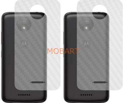 MOBART Back Screen Guard for Motorola Moto C Plus(Pack of 2)