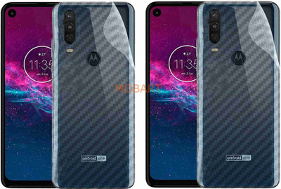 MOBART Back Screen Guard for Motorola One Action(Pack of 2)