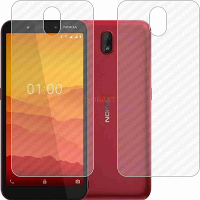 MOBART Back Screen Guard for NOKIA C1 PLUS(Pack of 2)