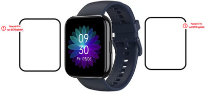 iTips Edge To Edge Screen Guard for Screen Protector for DIZO Watch Pro smart watch(Pack of 2)