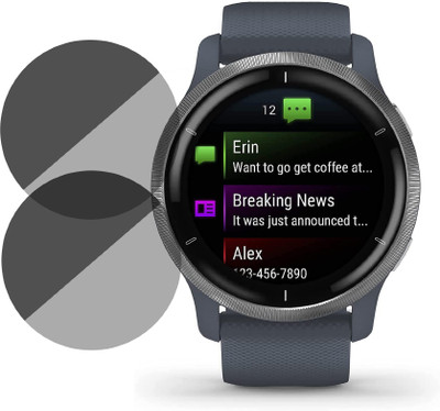 XAZE Screen Guard for GARMIN VENU 2(Pack of 2)