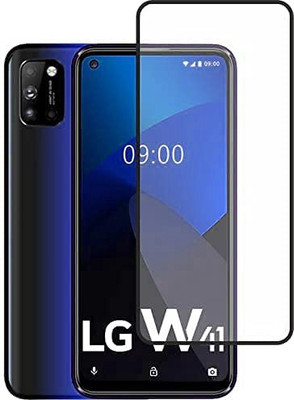 ASMANTIC Tempered Glass Guard for Lg W41(Pack of 1)