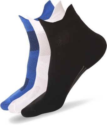 LOUIS STITCH socks for Men Solid Ankle Length(Pack of 3)