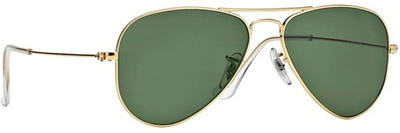 peter india Aviator Sunglasses(For Men, Silver)