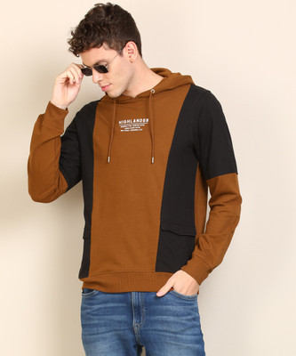 HIGHLANDER Full Sleeve Color Block Men Sweatshirt