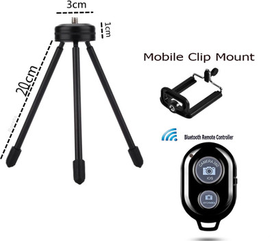 BUFONA High Quality Heavy Metal Heavy Duty Unbreakable Mobile Stand+ Bluetooth Shutter Remote Control Mini Black Metal tripod 3Kg Capacity Camera Tripod Stand Professional Tripod Phone Tripod Stand Multifunction Flexible Tripod for Smartphone Camera Ring Light Stand Holder Selfie Mount, With Clip Sp BUFONA High Quality Heavy Metal Heavy Duty Unbreakable Mobile Stand+ Bluetooth Shutter Remote Control Mini Black Metal tripod 3Kg Capacity Camera Tripod Stand Professional Tripod Phone Tripod Stand Multifunction Flexible Tripod for Smartphone Camera Ring Light Stand Holder Selfie Mount, With Clip Sp