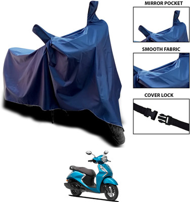 KEDIT Two Wheeler Cover for Yamaha(Black)