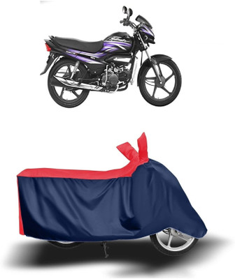 KEDIT Two Wheeler Cover for Hero(Super Splendor, Red, Blue)
