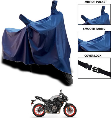KEDIT Two Wheeler Cover for Yamaha(MT-09, Blue)