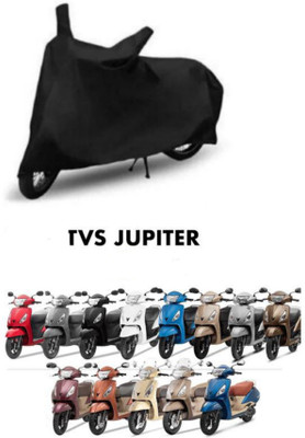 JYENTERPRISES Two Wheeler Cover for TVS(Jupiter classic, Black)