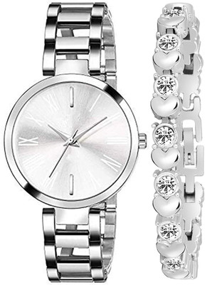 Motugaju Analog Silver Dial Analog Watch  - For Women
