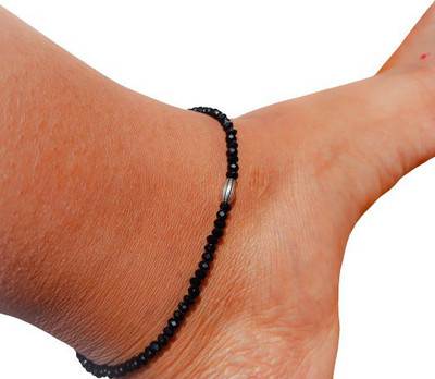 MS ENTERPRISE Brass Anklet(Pack of 2)