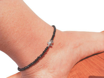 MS ENTERPRISE Brass Anklet(Pack of 2)