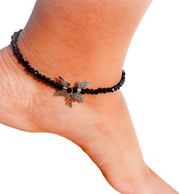 MS ENTERPRISE Brass Anklet(Pack of 2)