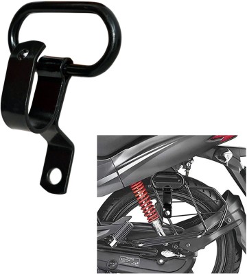 Znee Smart AX-TP-H1 Pack of 1 Universal Bike Pillion Hook for All Bikes (Black) Rear Mount Towing Hook