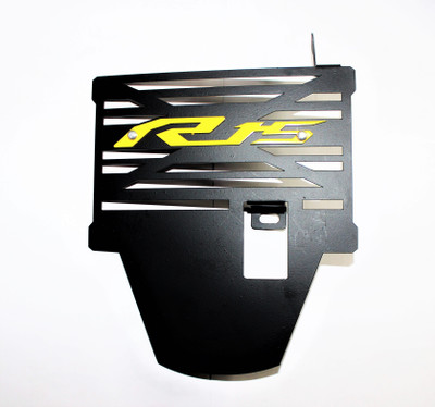 acube mart R15 V3 radiator grill / guard CNC premium black/yellow Bike Radiator Guard(Yamaha)