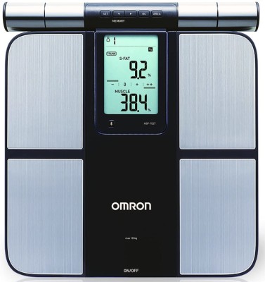 OMRON HBF-702T Body Fat Analyzer(Black, Silver)