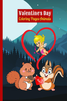 Valentine's Day Coloring Pages Animals(English, Paperback, Christian H.0xford)