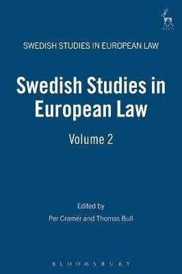 Swedish Studies in European Law - Volume 2(English, Hardcover, unknown)