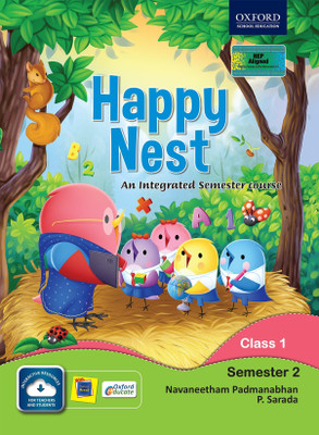 Happy Nest An Integrated Semester Course for Class 1 Semester 2(Paperback, Navaneetham Padmanabhan, P. Sarada)
