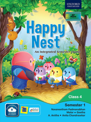 Happy Nest An Integrated Semester Course for Class 4 Semester 1(Paperback, Navaneetham Padmanabhan, B. Malarvizhi, Geetha Verghese, A. Anitha, Anita Chandrasekar)