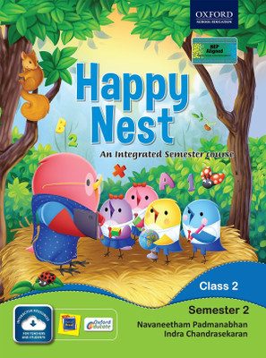 Happy Nest An Integrated Semester Course for Class 2 Semester 2(Paperback, Navaneetham Padmanabhan, Indra Chandrasekaran)