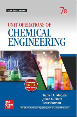 Unit Operations of Chemical Engineering | 7th Edition(Paperback, McCabe,Warren L., Harriott, Peter, Smith, Julian C.)