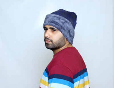 YOUTH ROBE Solid Beanie Cap