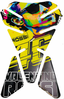 Vagary Sticker & Decal for Bike(Black)