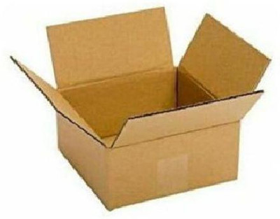 Honiluk Corrugated Cardboard shipment, storage, e-commerce, packaging Packaging Box(Pack of 10 Brown)