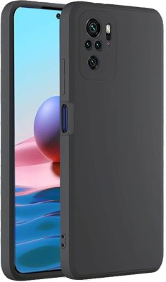 CaseWEB Back Cover for Redmi Note 10s(Black, Matte Finish, Silicon, Pack of: 1)