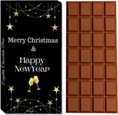 Expelite Christams and New year Chocolate gift for Employees - 100 Grams Best Christmas Bars(100 g)