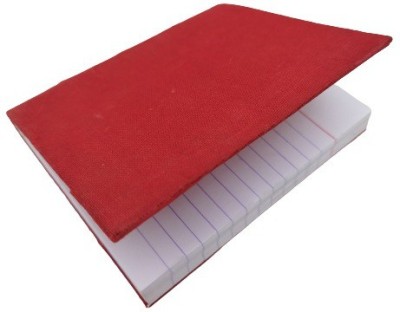 CLAPPERZZ JXC-877 Assorted Diary Ruled 80 Pages(Red_520, Pack of 2)