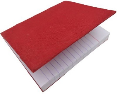 CLAPPERZZ JXC-876 Assorted Diary Ruled 80 Pages(Red_519, Pack of 2)