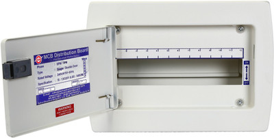 Selvo 12 Way SPN MCB Double Door Distribution Board