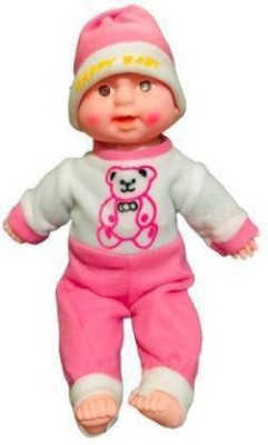 3dseekers Musical Laughing Happy Baby Boy Doll - Best Baby Gift(Multicolor)